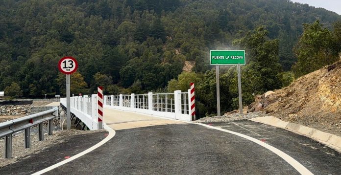 MOP finaliza construcción de puente La Recova y deja operativa obra clave para la conectividad entre Linares y Longaví.