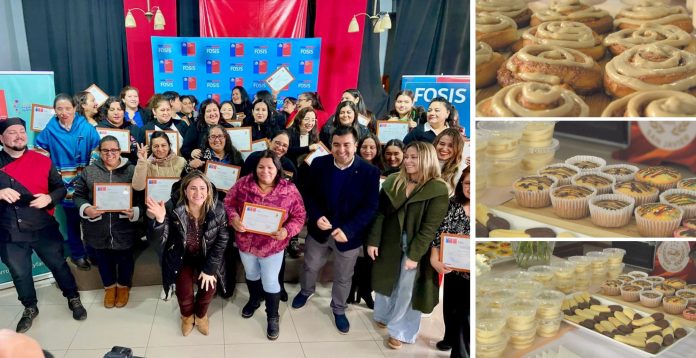 se certifican en repostería y banquetería para impulsar sus emprendimientos gastronómicos.